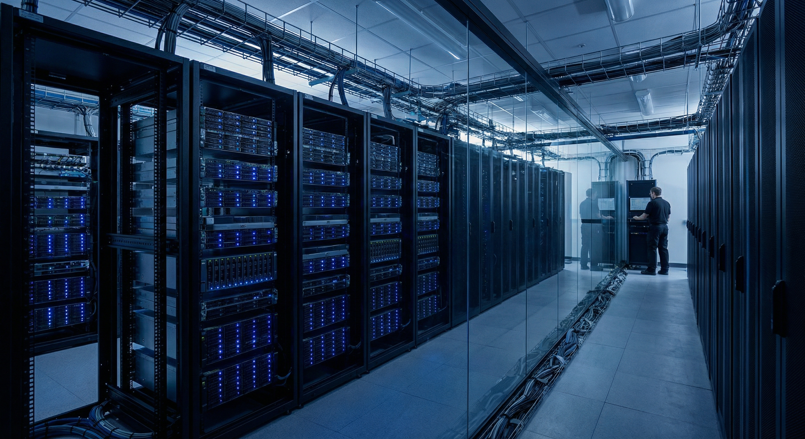 Bare metal dedicated server racks